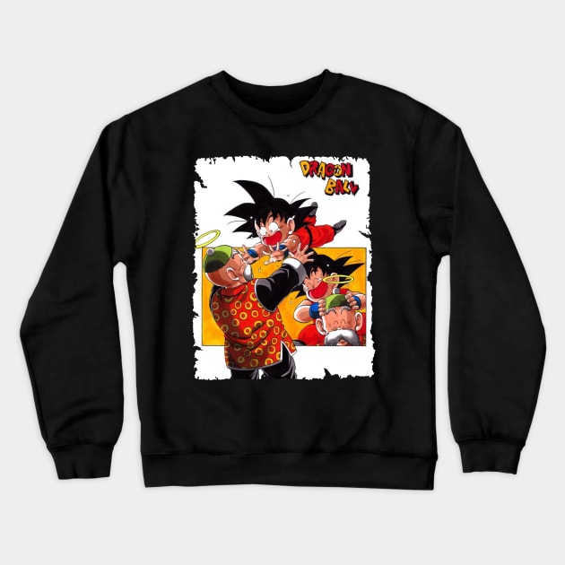 SON GOHAN GRANDFATHER MERCH VTG Crewneck Sweatshirt by Kiecx Art